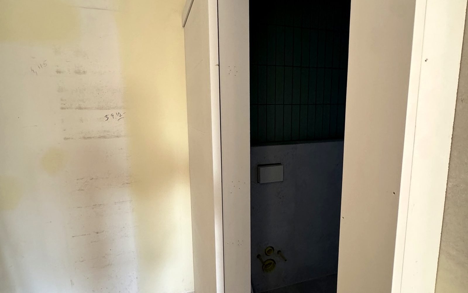 Sliding Door Closet + Entry Storage